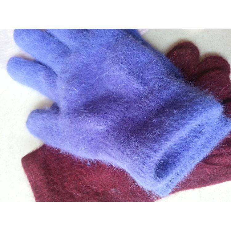 Directo de fábrica moda suave punto caliente las mujeres conejo guantes mágicos puede ser al por mayor