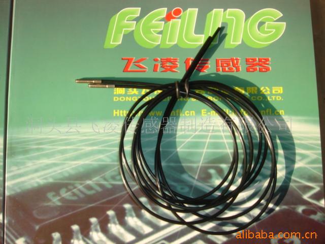 浙江飞凌厂家漫反射光电开关FR-610 光纤放大器探头金属外壳探头