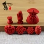 朱砂中国结隔珠