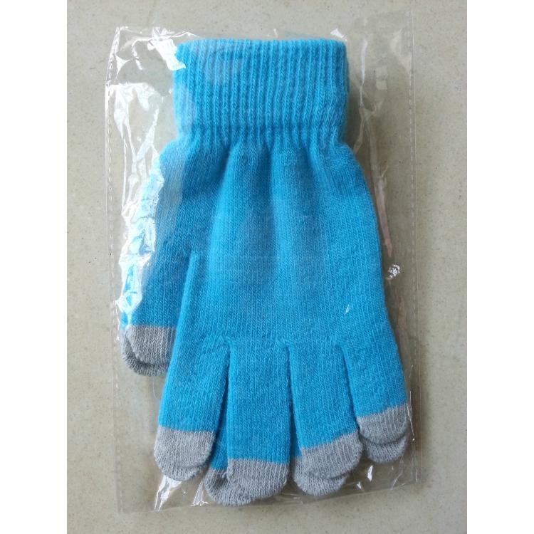 Shunzun color puro unisex cinco dedos guantes de pantalla táctil protección del medio ambiente acrílico lana guantes de pantalla táctil fábrica al por mayor