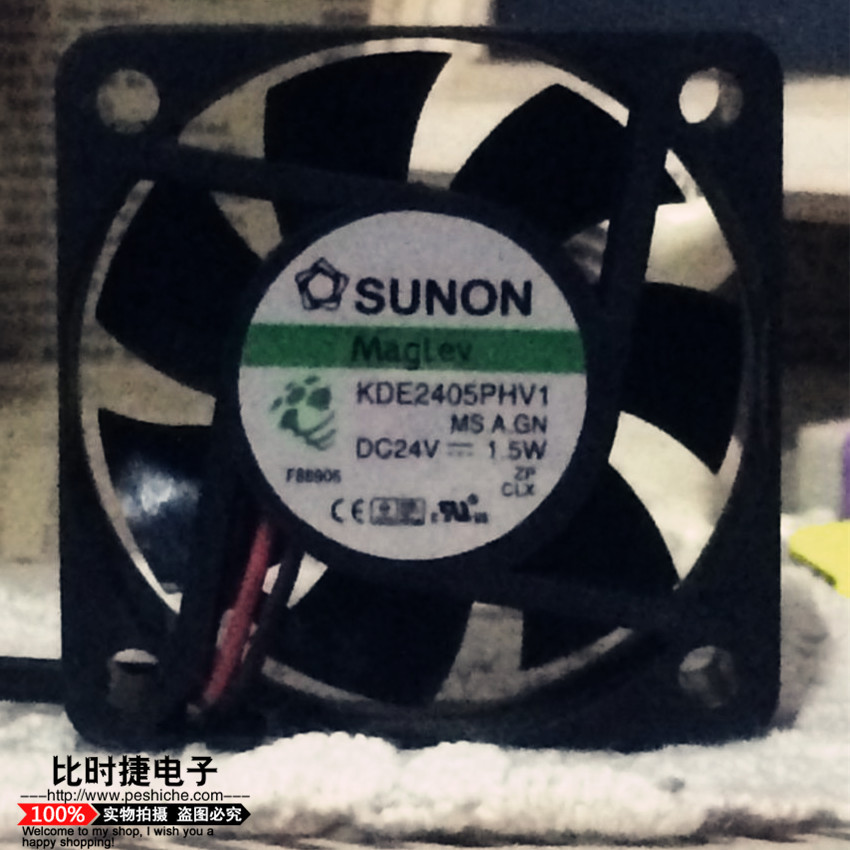 SUNON 建准 5015 24V 1.5W KDE2405PHV1 静音 散热风扇