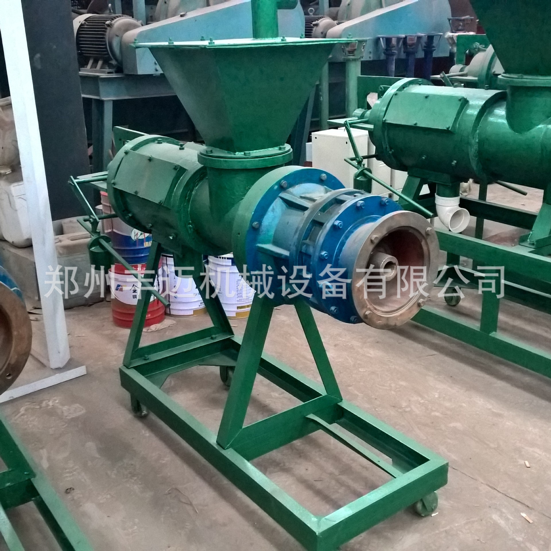 150型猪粪处理机的应用 推广牛粪处理机的使用 鸡粪固液分离机