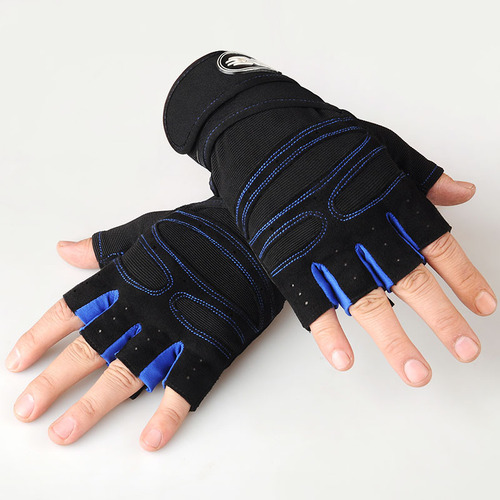 Men's Sports Fitness Gloves Outdoor Sports Breathable Cycling Weightlifting Equipment Training Half Finger Gloves Dropshipping