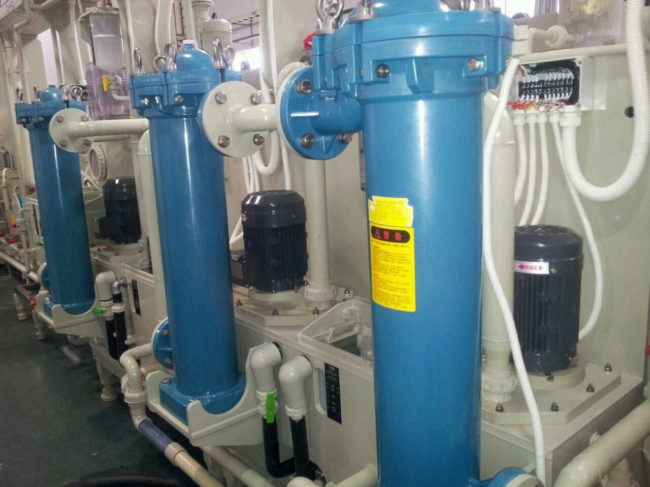 PPR塑胶深圳宏威特PPH过滤器，DN65耐强酸碱耐高温PPH全塑过滤器