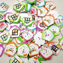 25mm*26mm�ɰ�����ӡ��ľŦ���ֻ�DIY�ֹ�����װ�ο�100��һ��