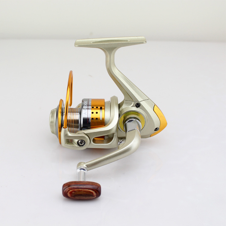 Pequeño carrete de pesca mini mi150 Carrete de pesca Rueda de varilla de roca Rueda de varilla de balsa Rueda de pesca de rueda asiática