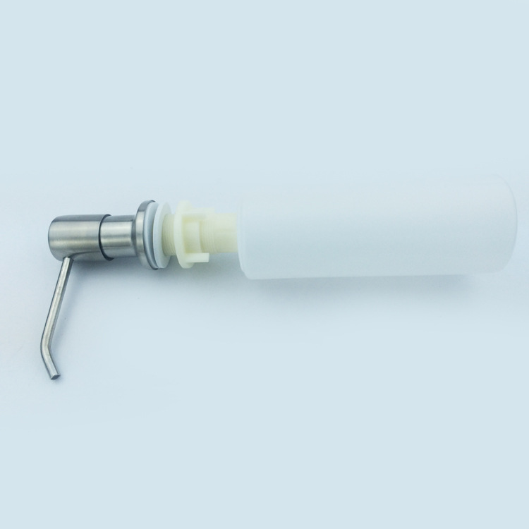 Dispensador de jabón de acero inoxidable para cocina, botella de gran capacidad para detergente y limpiador de fregadero, dispensador de jabón transfronterizo