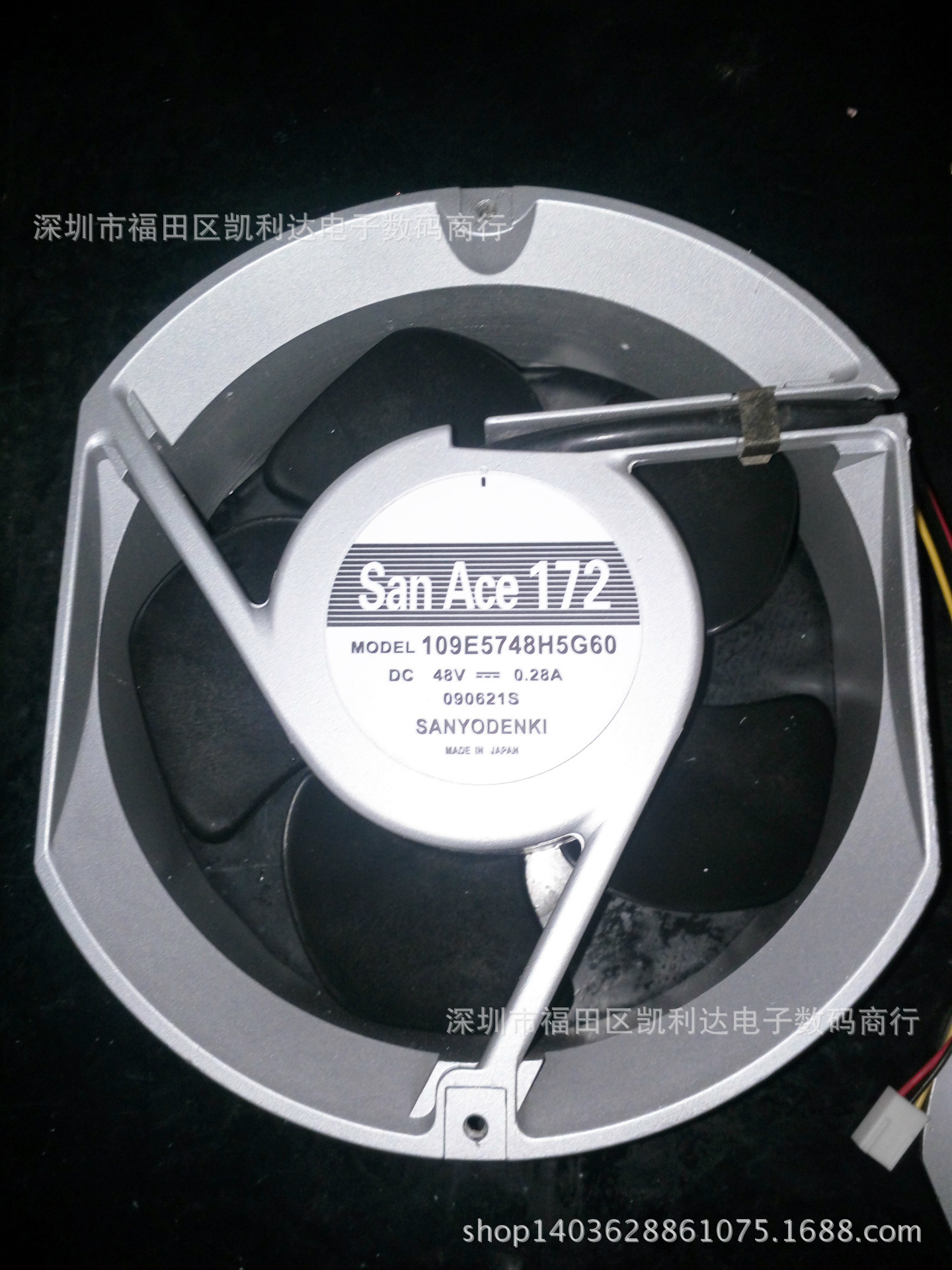 原装 日本三洋109E5748H5G60 48V 0.28A 17厘米 风扇工业变频