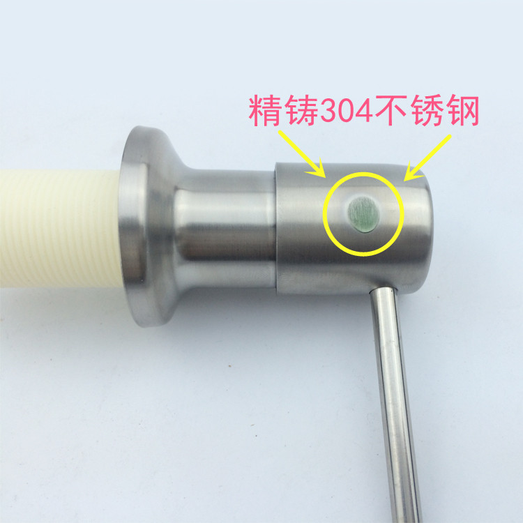 Dispensador de jabón de acero inoxidable para cocina, botella de gran capacidad para detergente y limpiador de fregadero, dispensador de jabón transfronterizo