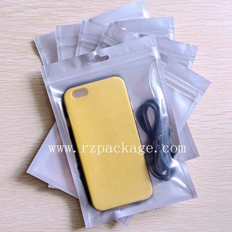 铝箔包装袋/ 铝箔拉链袋/手机配件包装袋13cm*19cm