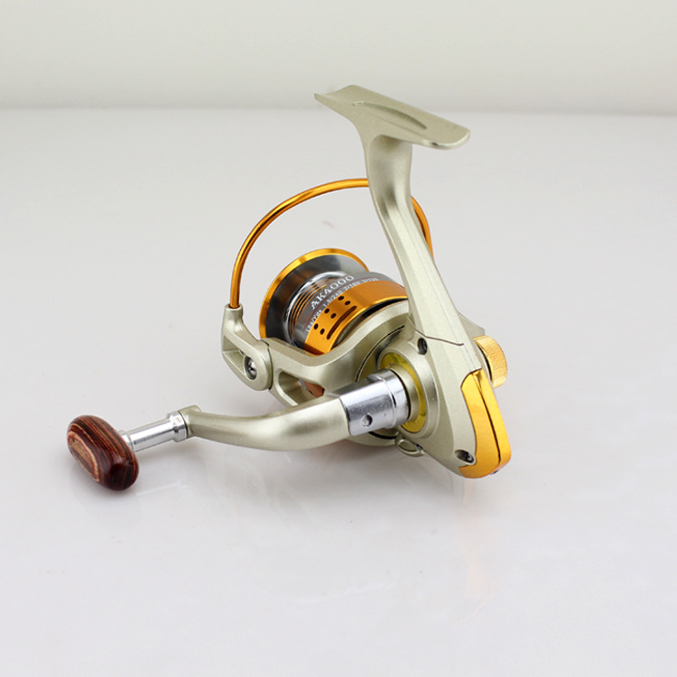 Pequeño carrete de pesca mini mi150 Carrete de pesca Rueda de varilla de roca Rueda de varilla de balsa Rueda de pesca de rueda asiática