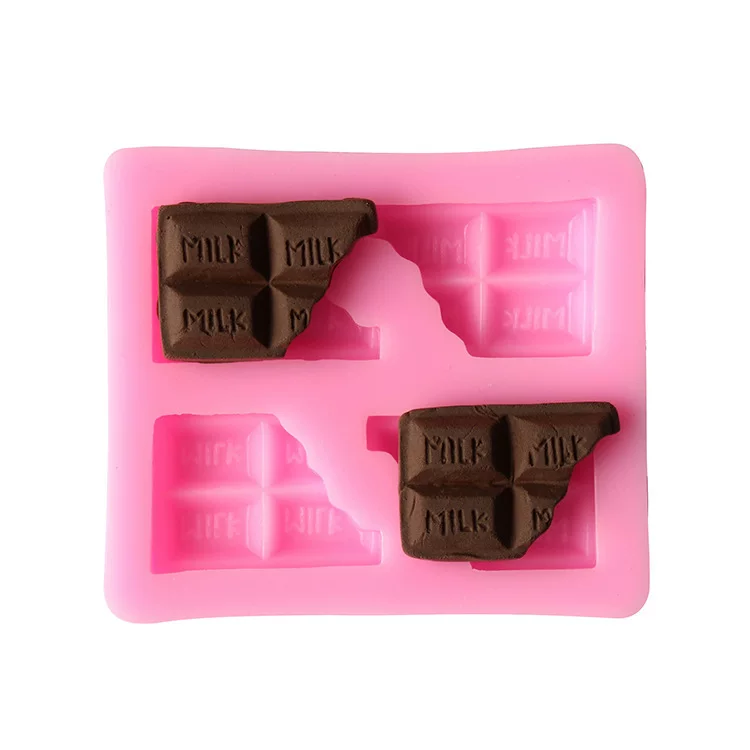 Fondant, silicone mold, acrylic compact clay