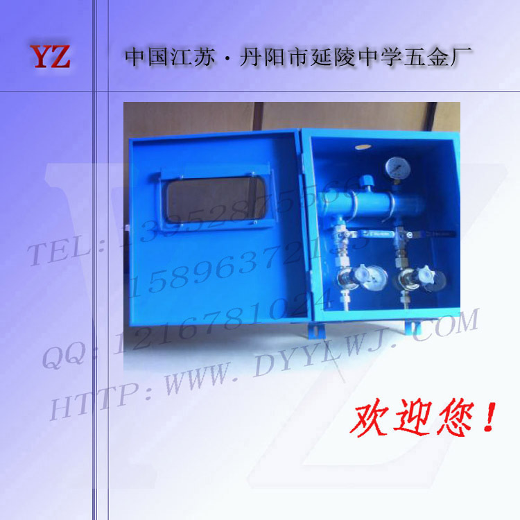 氧气工位箱氢气氮气丙烷乙炔终端箱接头箱二氧化碳点阀箱厂家直供