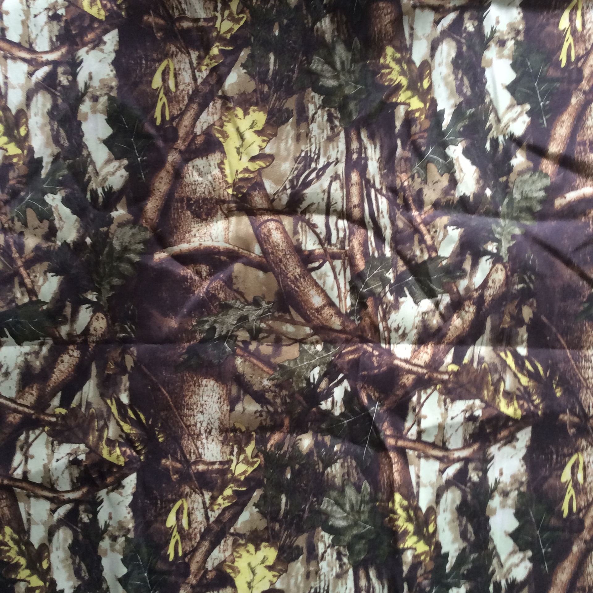 厂家直供涤棉交织大树迷彩纱卡迷彩牛津布现货批发