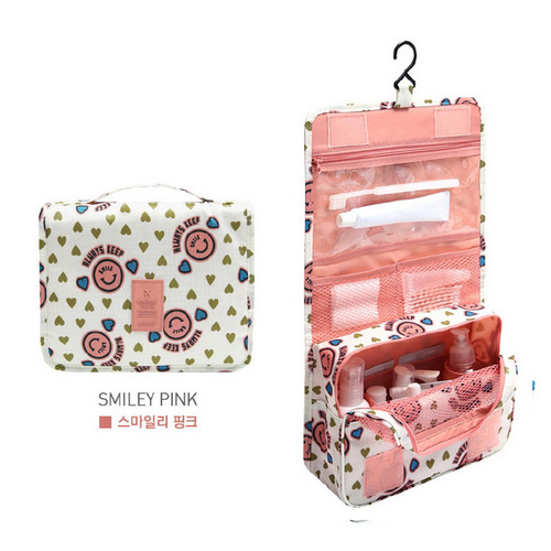 New color travel storage bag hook wash bag hanging storage bag cosmetic bag foldable portable organizer bag