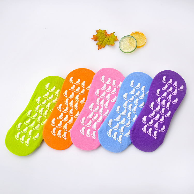 Men's and women's thin yoga floor socks early education non-slip parent-child cotton socks trampoline socks manufacturers wholesale plus LOGO