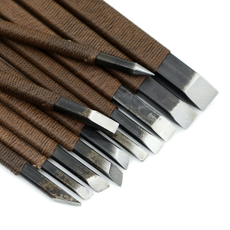 唐氏 锰钢篆刻刀 刻章刀 篆刻工具 12种 石刻刀 各种规格
