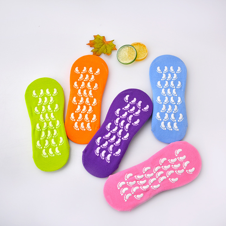 Men's and women's thin yoga floor socks early education non-slip parent-child cotton socks trampoline socks manufacturers wholesale plus LOGO