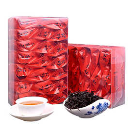 大红袍茶叶 袋装 浓香型乌龙茶25泡装武夷山岩茶 PVC盒装 办公茶