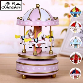 圣诞装饰品;木质工艺品;音乐盒