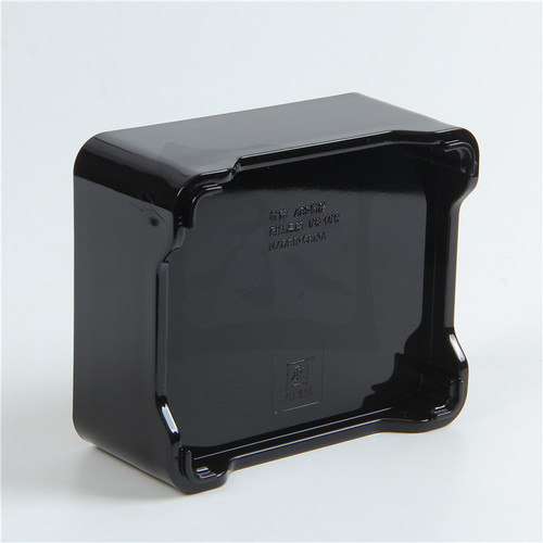 Gold fan lid eel box Japanese glossy printed lunch box fast food box lunch box business meal box