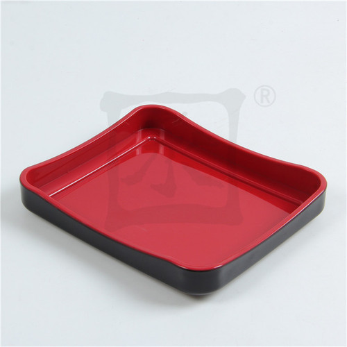 Gold fan lid eel box Japanese glossy printed lunch box fast food box lunch box business meal box