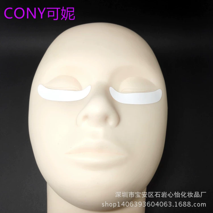 Eyelash extension, ecological waterproof glue, pad, hard cover