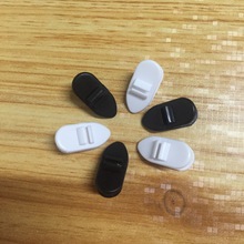 耳机线夹 塑胶夹子 小夹子 耳机配件 黑白可选