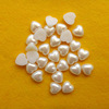 Beads from pearl, accessory heart-shaped, handle, phone case, handmade