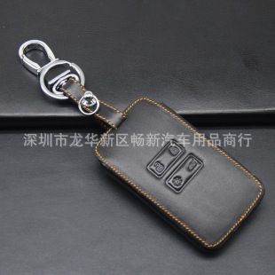 Подходит для Renault Kae Lega Leather Key Case Core Core Kajia кожаный ключ Creya Yao Kaisu