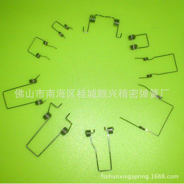来图来样 电热水壶壶盖扭簧  小家电弹簧  不锈钢弹簧 双扭簧