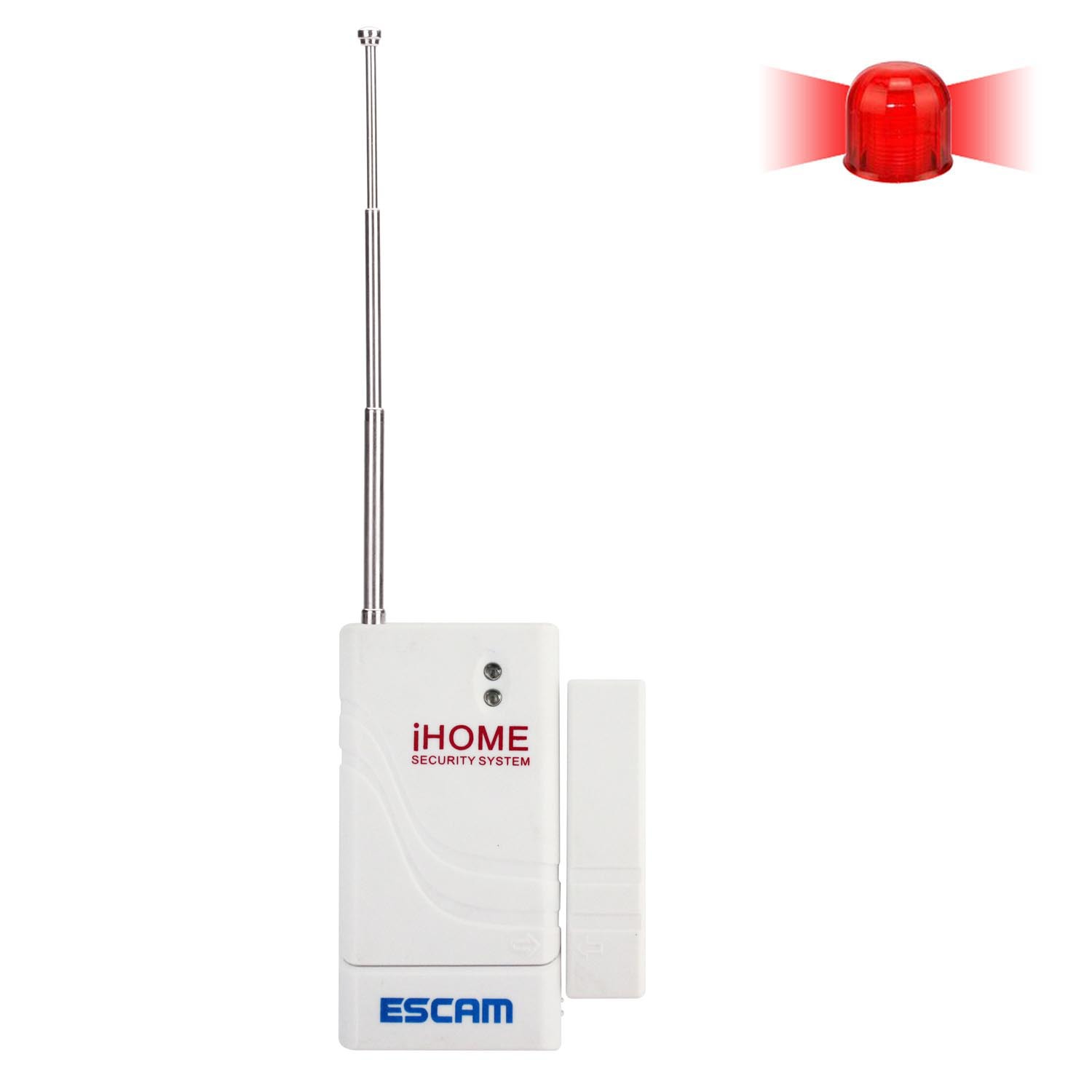 ESCAM AS001门磁报警器433.92MHz可搭配QF521 QF510 QF500 QF502