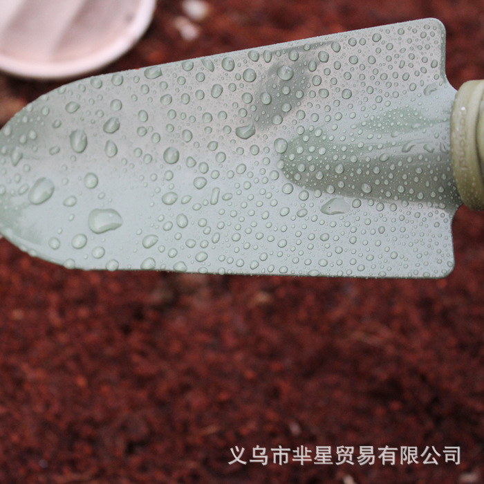 Deao plastic handle large shovel garden gardening tools three-piece potted flower shovel flower planting flower planting pine soil flower planting small shovel