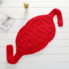 Knitted woolen photography props, crib, children's grabber, handmade, wholesale