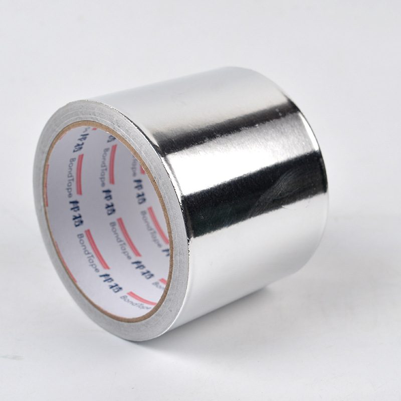 【现货供应】 铝箔胶带 高粘铝箔胶带 防水防火 耐高温 铝箔胶带