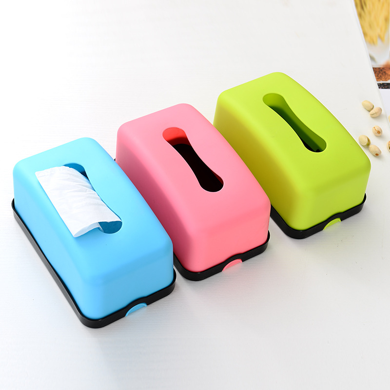 塑料纸巾盒长方形大号纸抽盒创意家居用品桌面收纳厂家批发