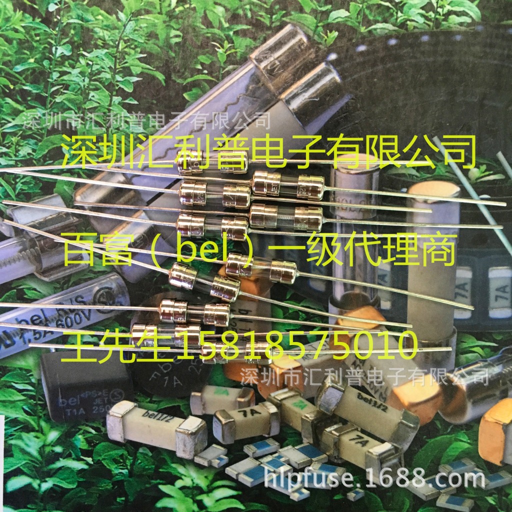百富bel代理MJS2.5-R玻璃管5X15保险丝MJS2.5A250V/125V慢熔断