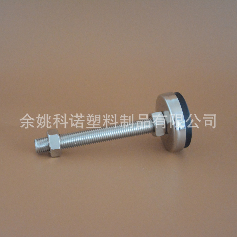 厂家批量供应M16镀镍地脚螺钉，橡胶支撑脚，防滑地脚，
