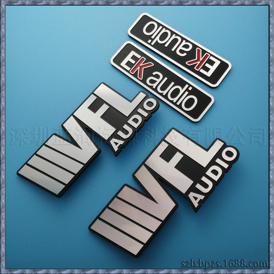 高光家具标牌 浮雕立体金属标识牌 蚀刻不锈钢点漆自贴标牌