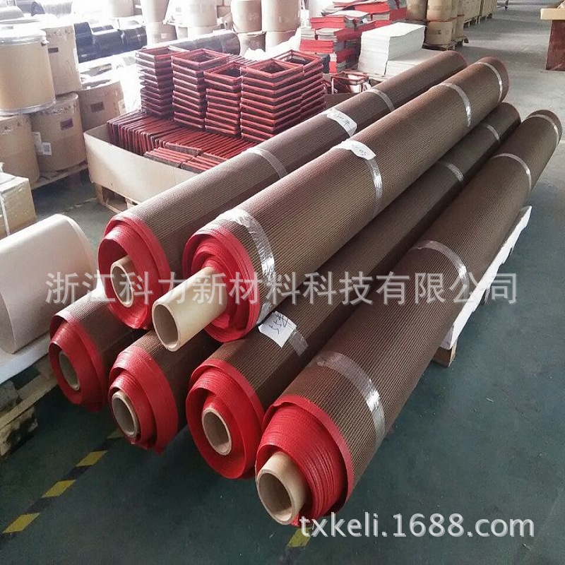 厂家直销PTFE 铁氟龙特氟龙耐高温不粘网格输送带传送带
