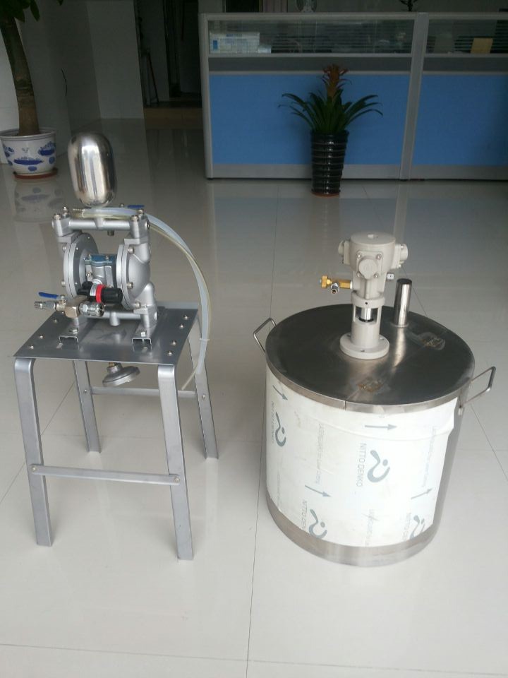 油漆涂料双隔膜泵浦液体供油泵三分口径隔膜泵浦输油漆泵