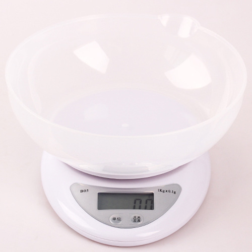 B05 kitchen scale electronic platform scale micro food electronic scale baked food scale 5kg/1g factory direct supply