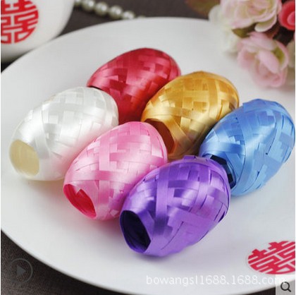 Festival de bodas transfronterizo suministros en forma de huevo globo cinta atado globo cuerda rugby globo cinta 6/bolsa