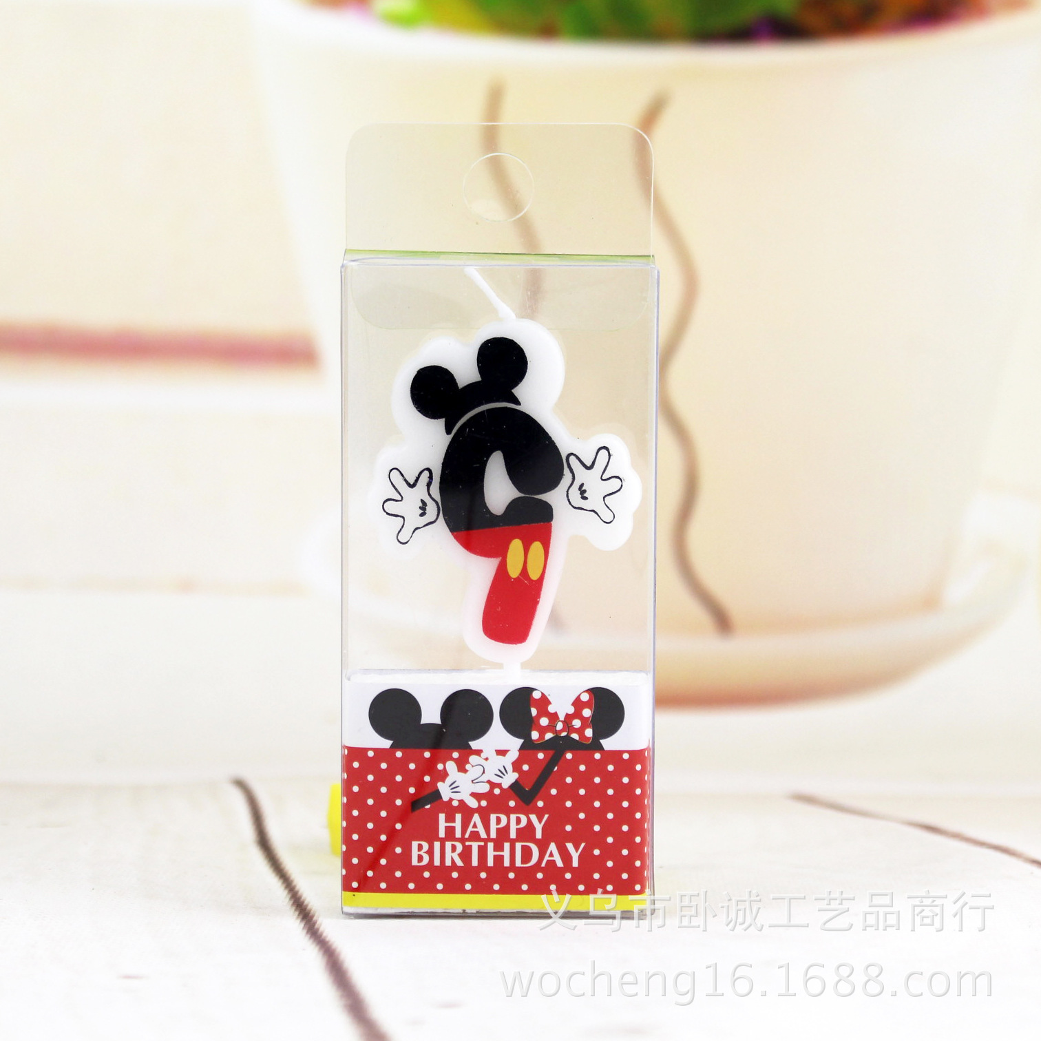 Dibujos animados Digital vela niños felices Heini libre de humo años creativo 0-9 digital vela de la torta