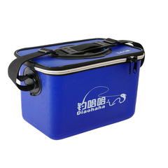 Factory Wholesale Eva Fishing Bucket Fishing Tackle Fishing Bucket Shore Fishing Integrated Live Fish Bucket Outdoor Gear