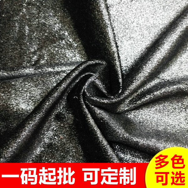 氨纶不倒绒烫银 涤氨烂花不倒绒 超柔烂花 弹力氨纶超柔