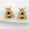 Fashionable cute earrings, Korean style, wholesale