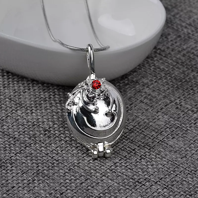 欧美跨境周边配饰 创意复古个性时尚日记同款马鞭草项链 跨境热卖