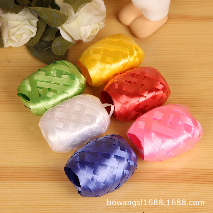 Festival de bodas transfronterizo suministros en forma de huevo globo cinta atado globo cuerda rugby globo cinta 6/bolsa