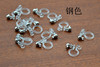 Plastic resin, transparent hair band, ear clips with accessories, no pierced ears, wholesale